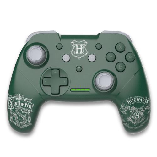 image Harry Potter - Manette Switch Sans Fil Câble 1M - Serpentard - Vert